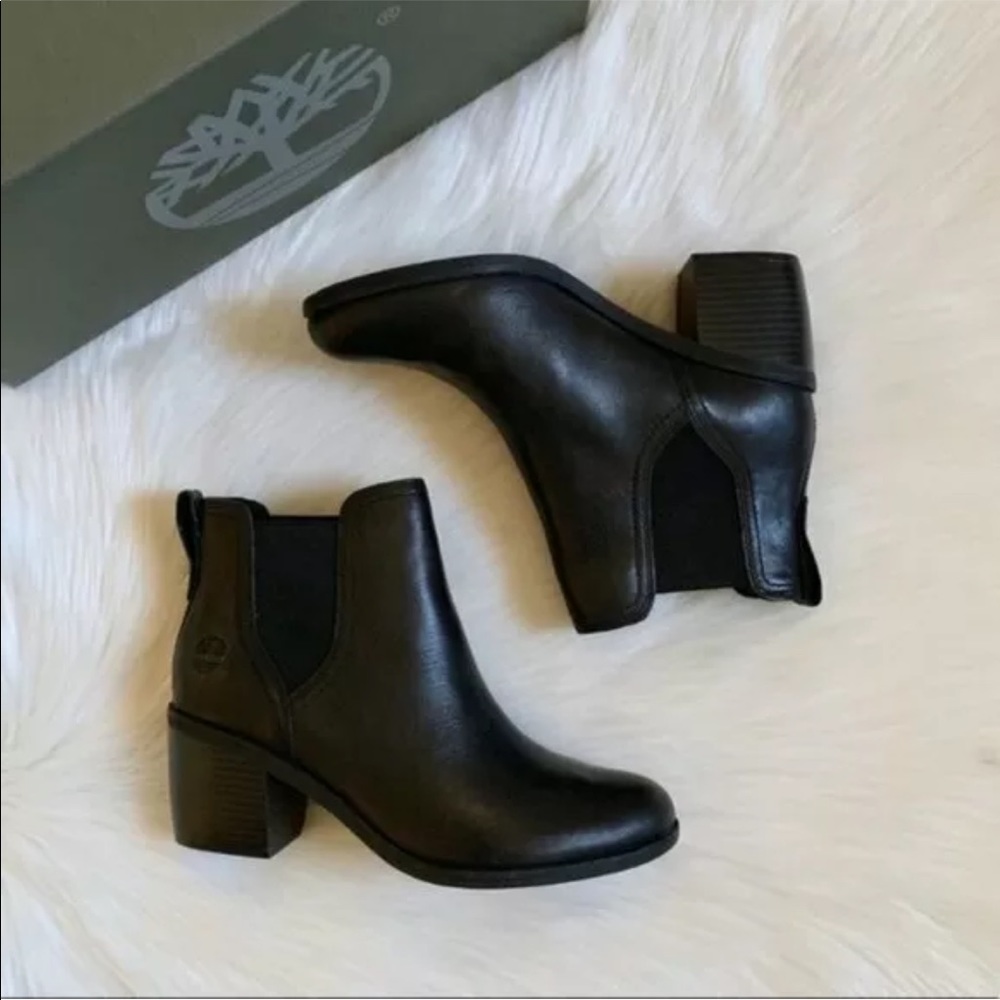 TIMBERLAND WOMEN'S BRYNLEE PARK CHELSEA MD BLACK A1Z5R - Picture 2 of 4